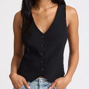 Express Editor Black Vest Size S